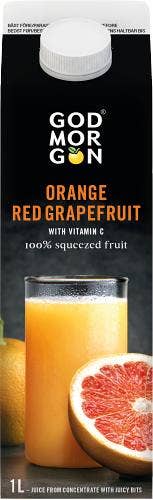 Juice Apelsin & Blodgrape