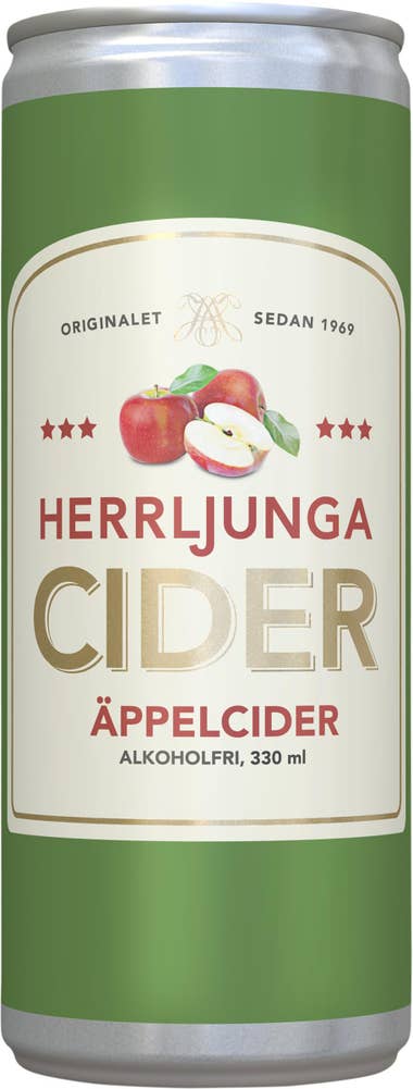 Herrljunga Cider Äppelcider Alkoholfri