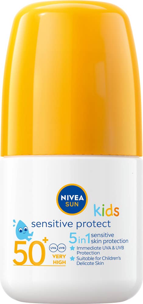 NIVEA Sun Solkräm Barn Roll-On Sensitive Protect SPF 50+
