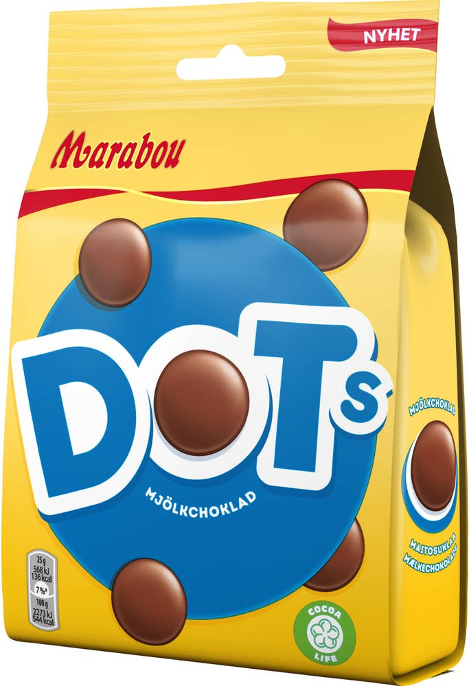 Marabou DOTs Mjölkchoklad Marabou