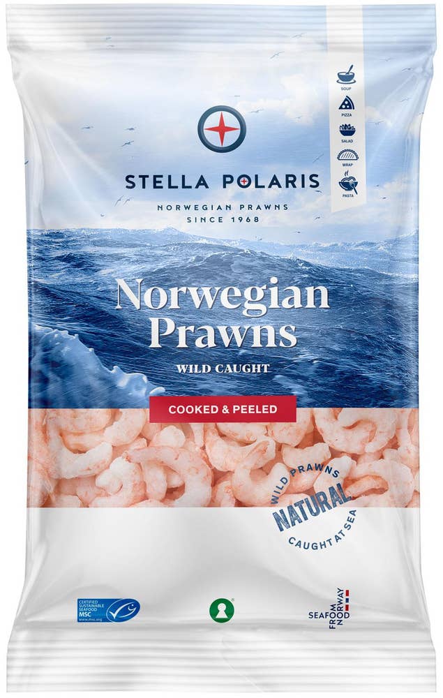 Feldts Skalade Räkor 350/500 MSC Fryst