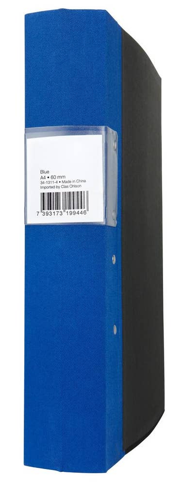 Clas Ohlson Pärm A4 Blå Clas Ohlson