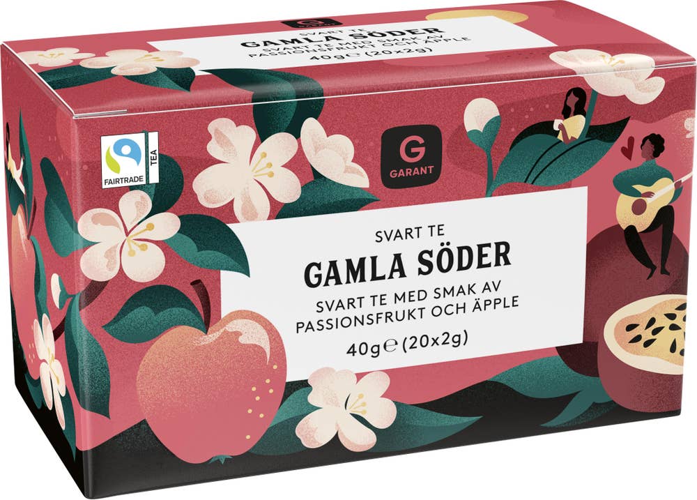 Garant Svart Te Gamla Söder
