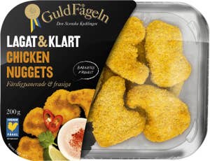 Guldfågeln Lagat & Klart Chicken Nuggets