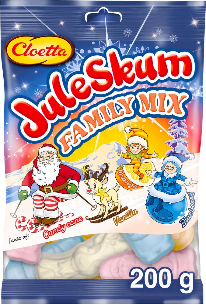 Cloetta Juleskum Familjemix