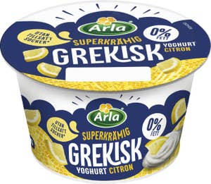 Arla® Grekisk Yoghurt Citron 0,2%
