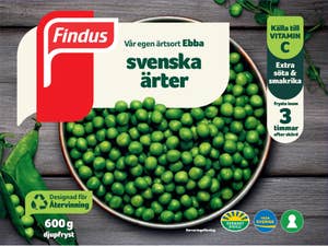 Findus Svenska Ärter Frysta