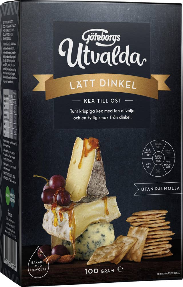 Utvalda Lätta Dinkelkex Göteborgs Kex