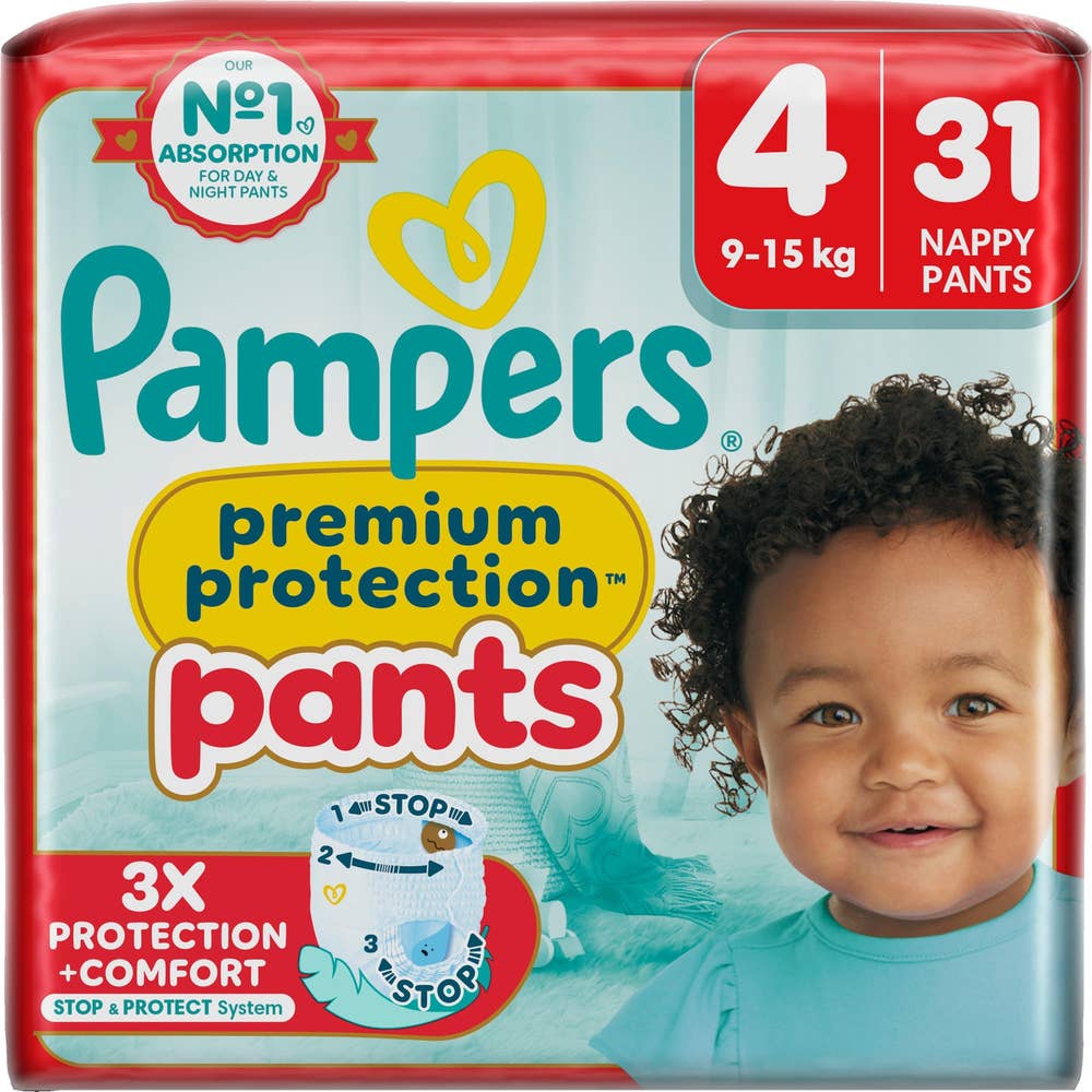Pampers Byxblöja Premium Protection S4 9-15kg