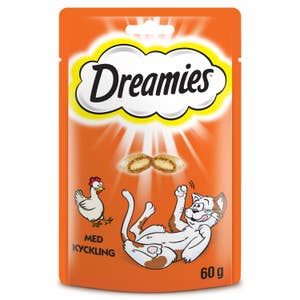 Dreamies Kattgodis Kyckling