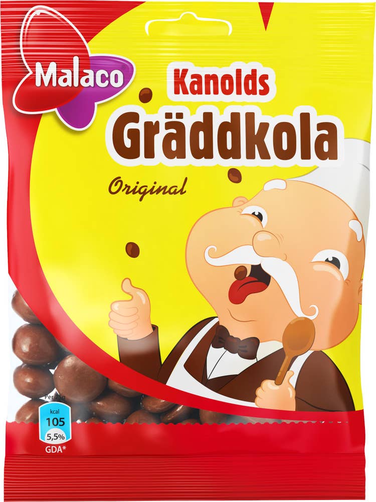 Malaco Kanolds Gräddkola Malaco