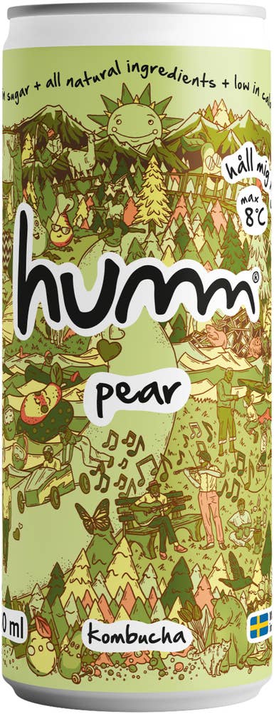 Humm Kombucha Päron 0,5%