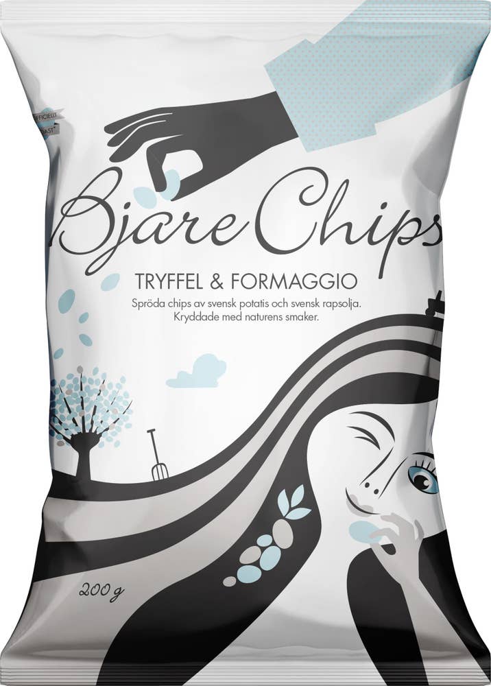 Bjärechips Chips Tryffel & Parmesan