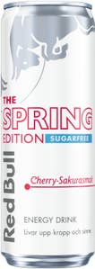 Red Bull Energidryck Spring Edition Körsbär Sakura Sockerfri