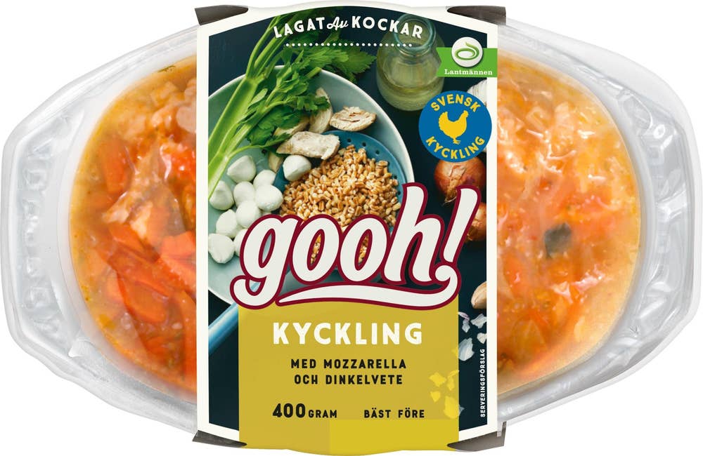 Gooh Kyckling med Mozzarella 400g Gooh!