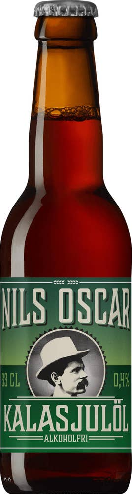 Nils Oscar Kalas Julöl Alkoholfri 0,4%