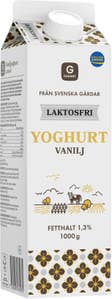Garant Yoghurt Laktosfri 1,3% Vanilj