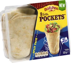 Old El Paso Tortilla Pockets 8-p