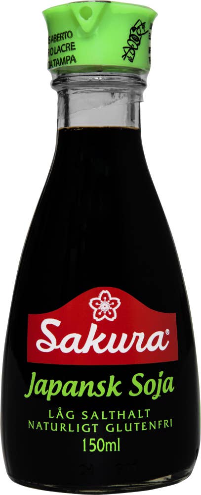 Soja Japansk Naturligt Glutenfri Låg salthalt