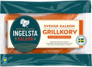 Ingelsta Kalkon Kalkongrillkorv Tjock
