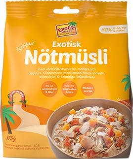 Exotic Snacks Nötmüsli Exotisk