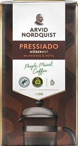 Arvid Nordquist Pressiado Bryggkaffe Mörkrost