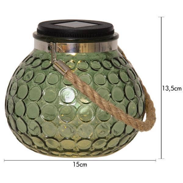 Star Trading Solcellslykta Dotte Grön