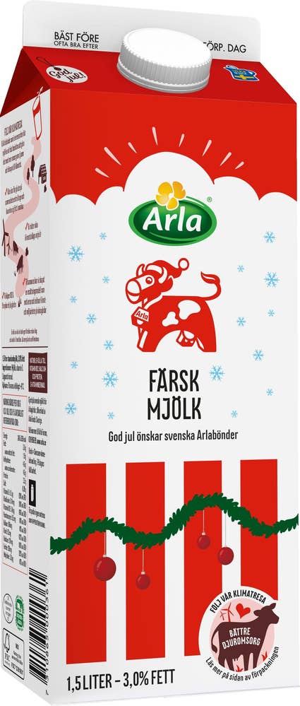 Arla Ko® Färsk Standardmjölk 3%