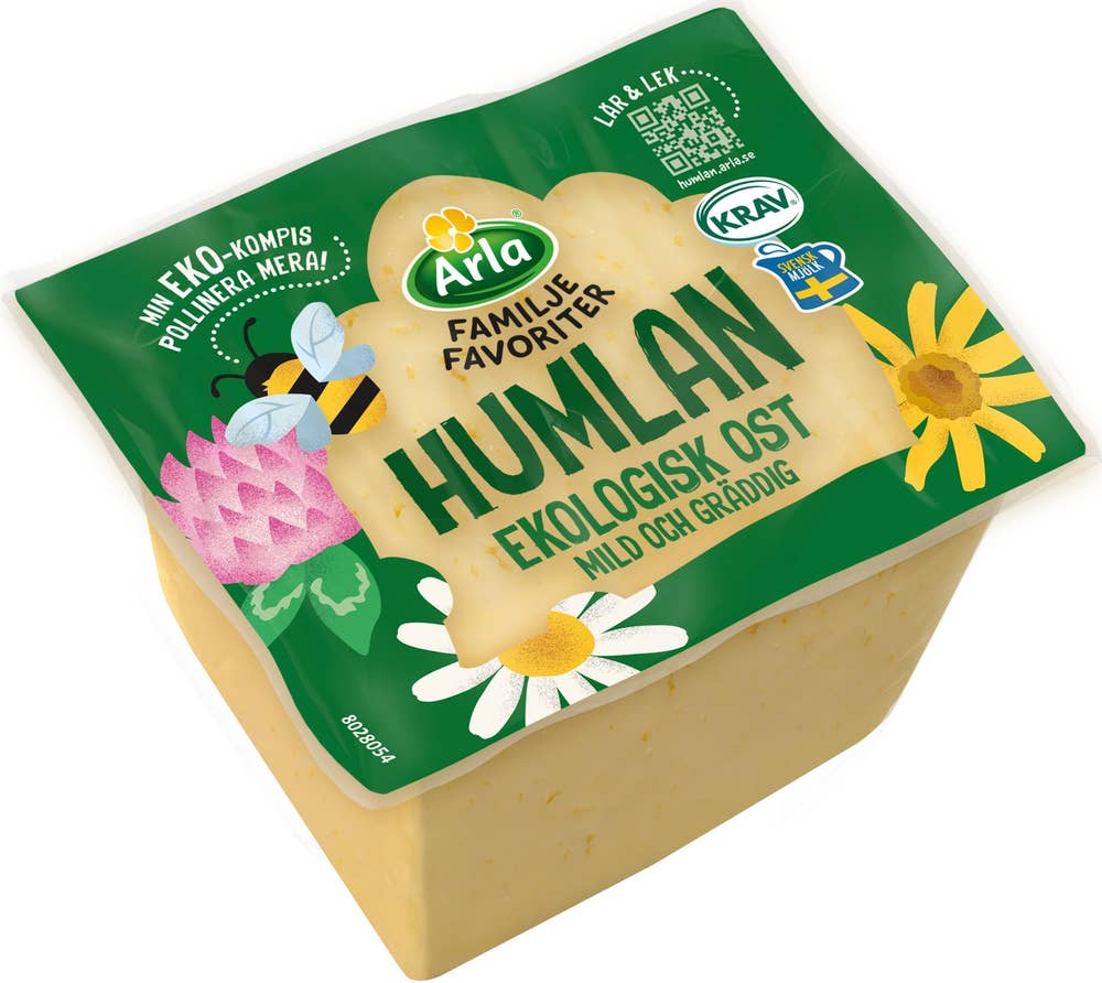 Humlan Ost 33% EKO/KRAV Familjefavoriter
