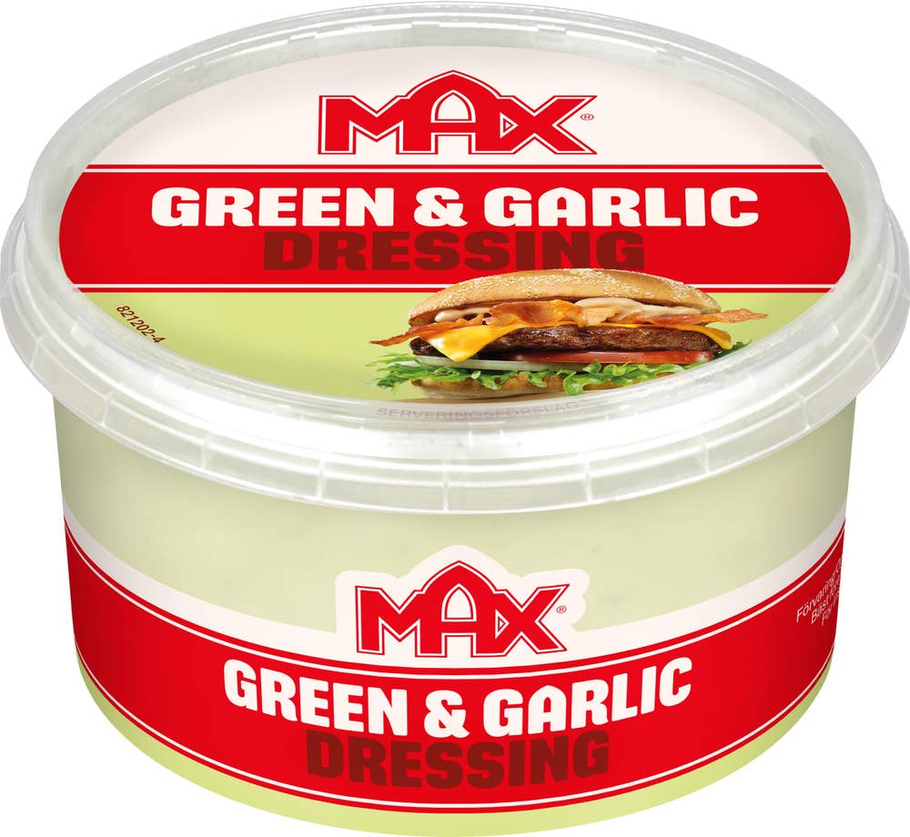 Max Dressing Green & Garlic