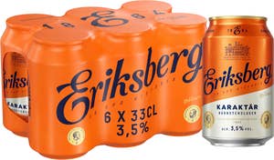 Eriksberg Öl Karaktär 3,5% 6x33cl