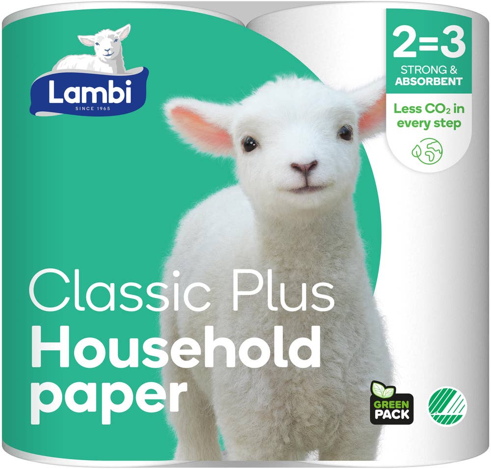 Lambi Hushållspapper Extra Long 2-p 424g Lambi