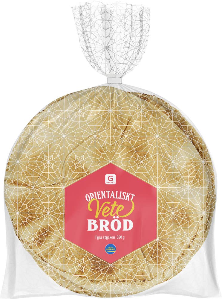 Orientaliskt Vetebröd 4-p