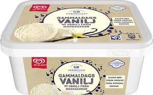 GB Gräddglass Glass Gammaldags Vanilj