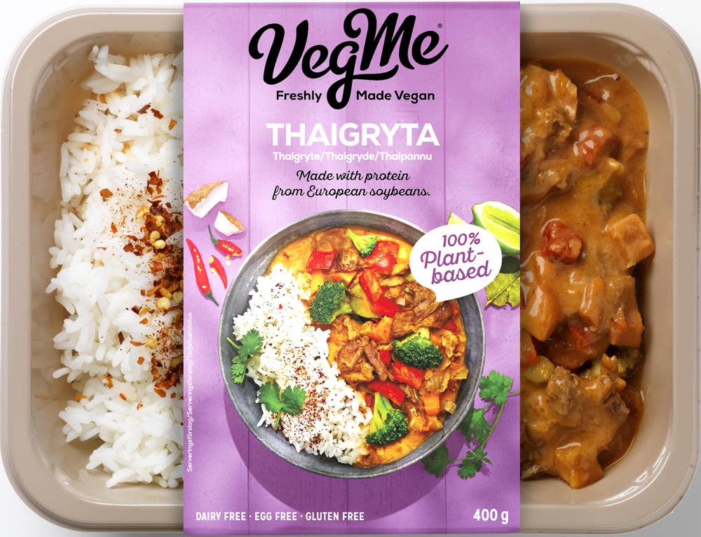 Vegme Thaigryta Vegansk Vegme