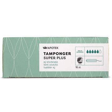 Kronans Apotek Tamponger Super Plus, Tampong, 16 st