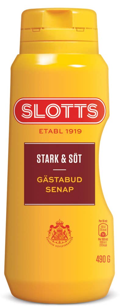 Slotts Gästabud Senap Stark & Söt Slotts