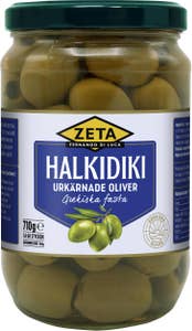 Zeta Halkidiki Oliver utan Kärnor