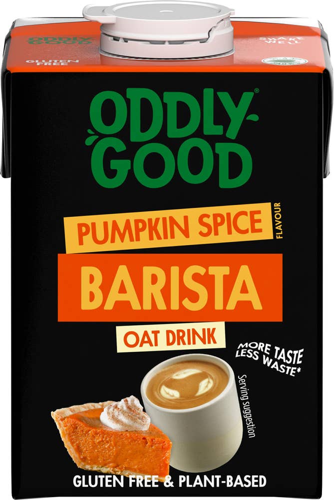 Oddlygood® Barista Pumpkin Spice Havredryck Glutenfri 3%