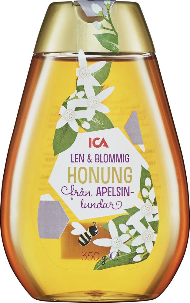 Ej sorterad Flytande Honung Len & Blommig Ica