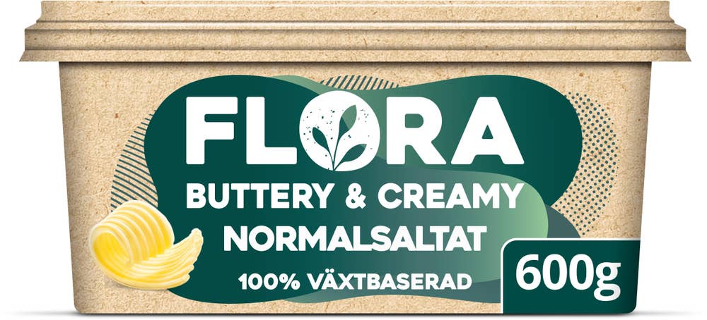 Flora Plant B+tter Normalsaltat Växtbaserad