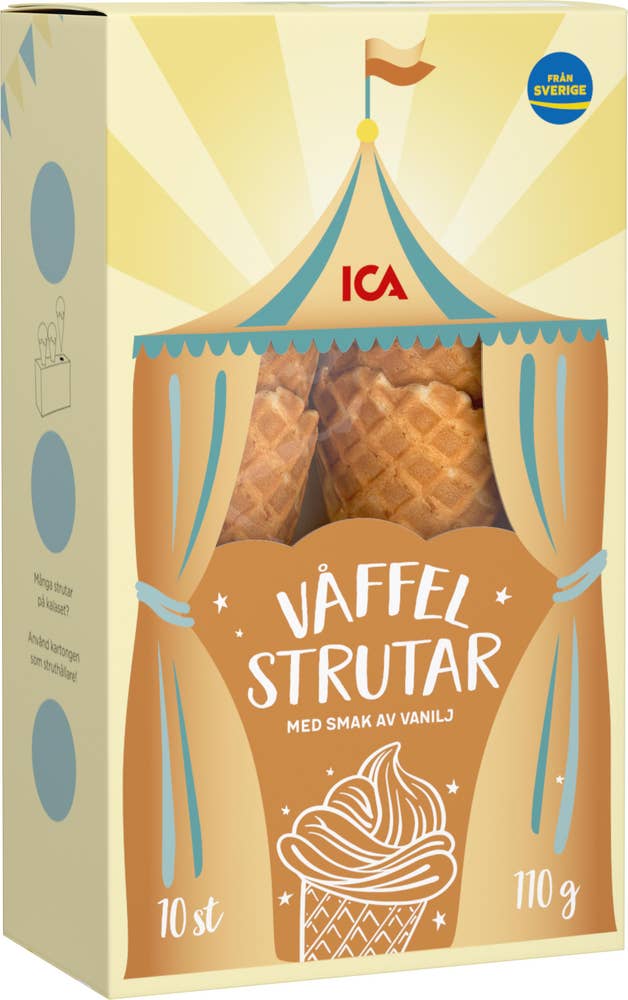 Ej sorterad Våffelstrutar Ica