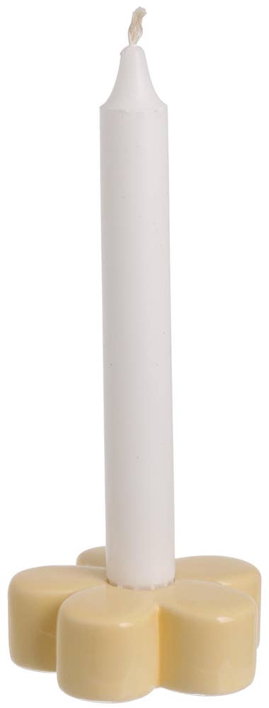 Hedlundgruppen Ljusstake Blomformad Gul