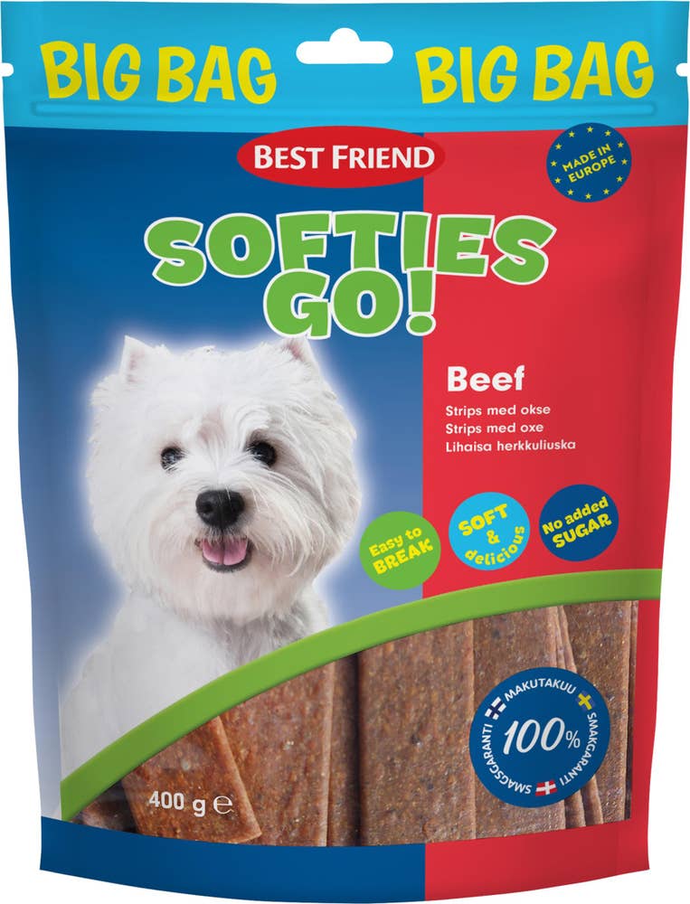 Best Friend Hundgodis Oxstrips