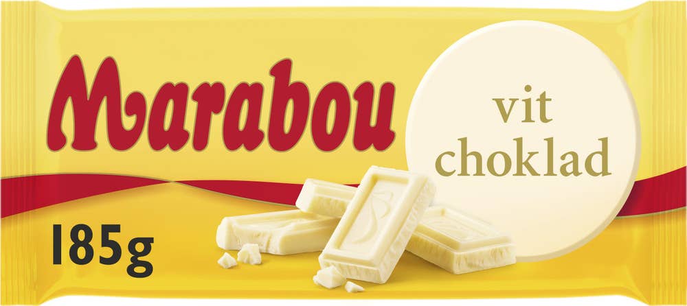Marabou Chokladkaka Vit Marabou