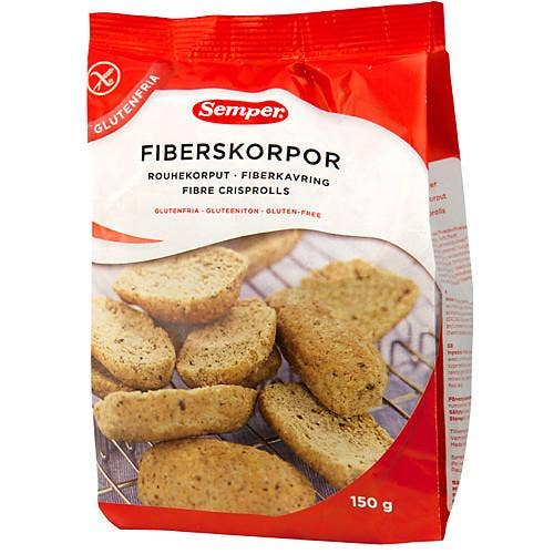 Ej sorterad Fiberskorpor Glutenfri Semper