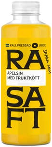 Råsaft Kallpressad Juice Apelsin med Fruktkött
