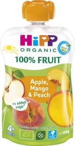 Hipp Smoothie Persika, Mango & Äpple 4M EKO
