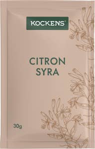 Kockens Citronsyra 30g Kockens