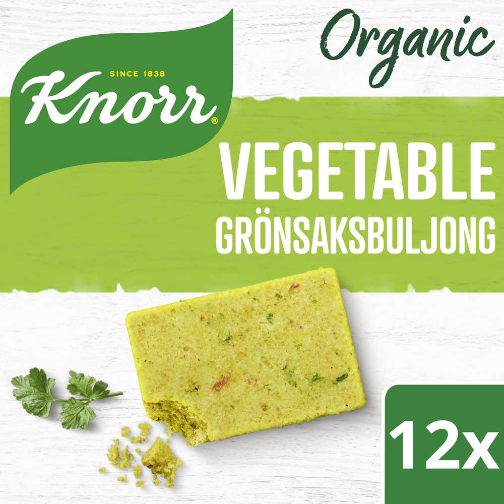Knorr Grönsaksbuljong EKO 12-p